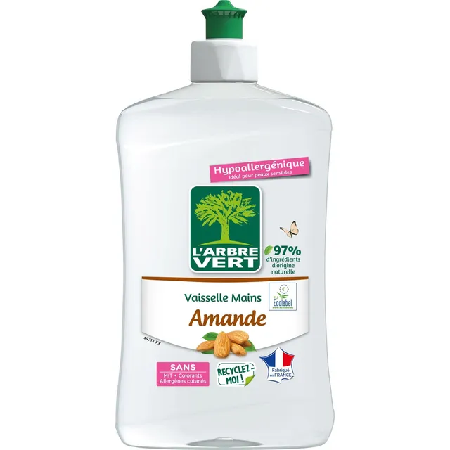l-arbre-vert-vaisselle-mains-amande-ecolabel-500ml-hypoallerg-nique image 1