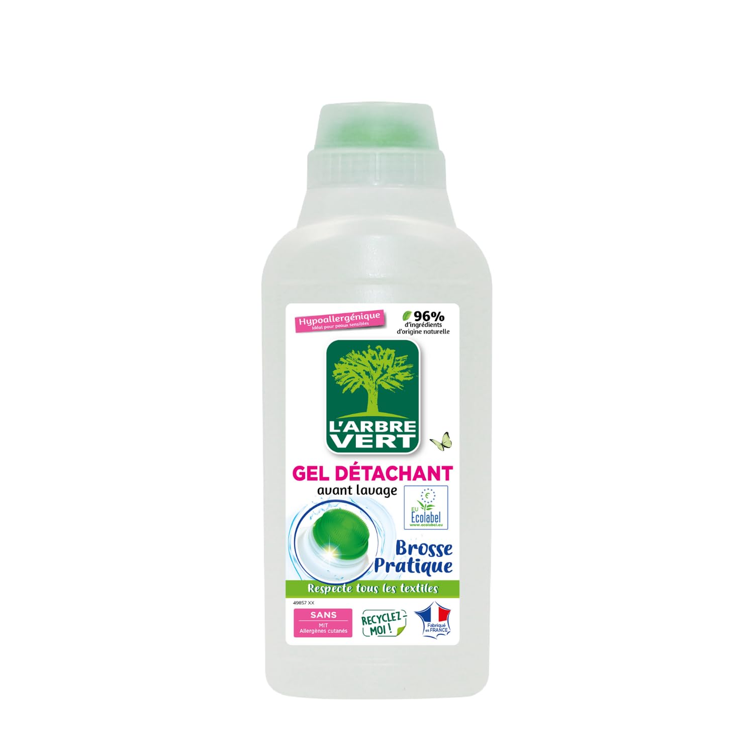 l-arbre-vert-gel-d-tachant-linge-avant-lavage-avec-brosse image 1