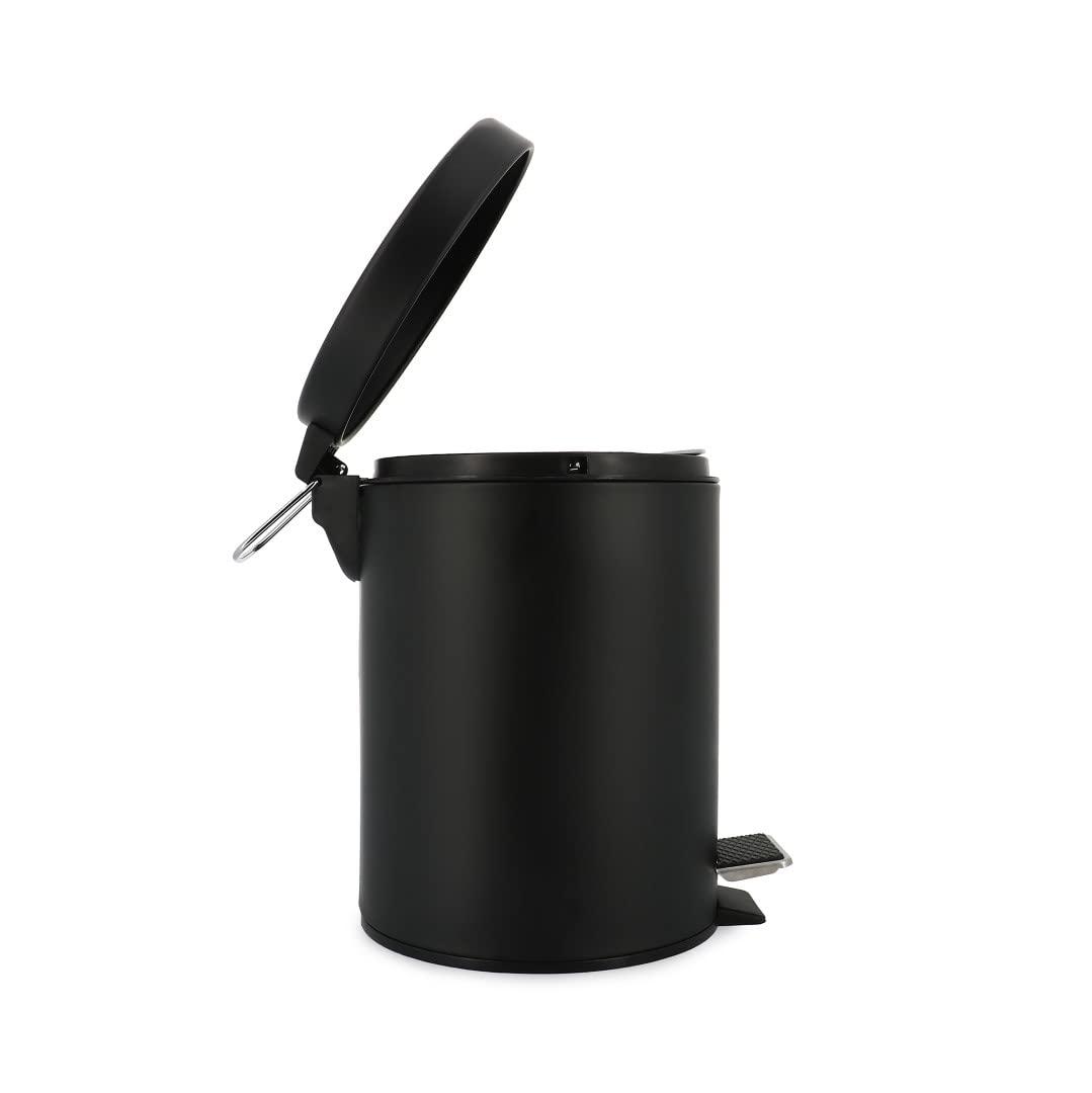 compactor-vega-ran8880-poubelle-5-litres-fer-noir-mat-20-5-x-29-cm image 2