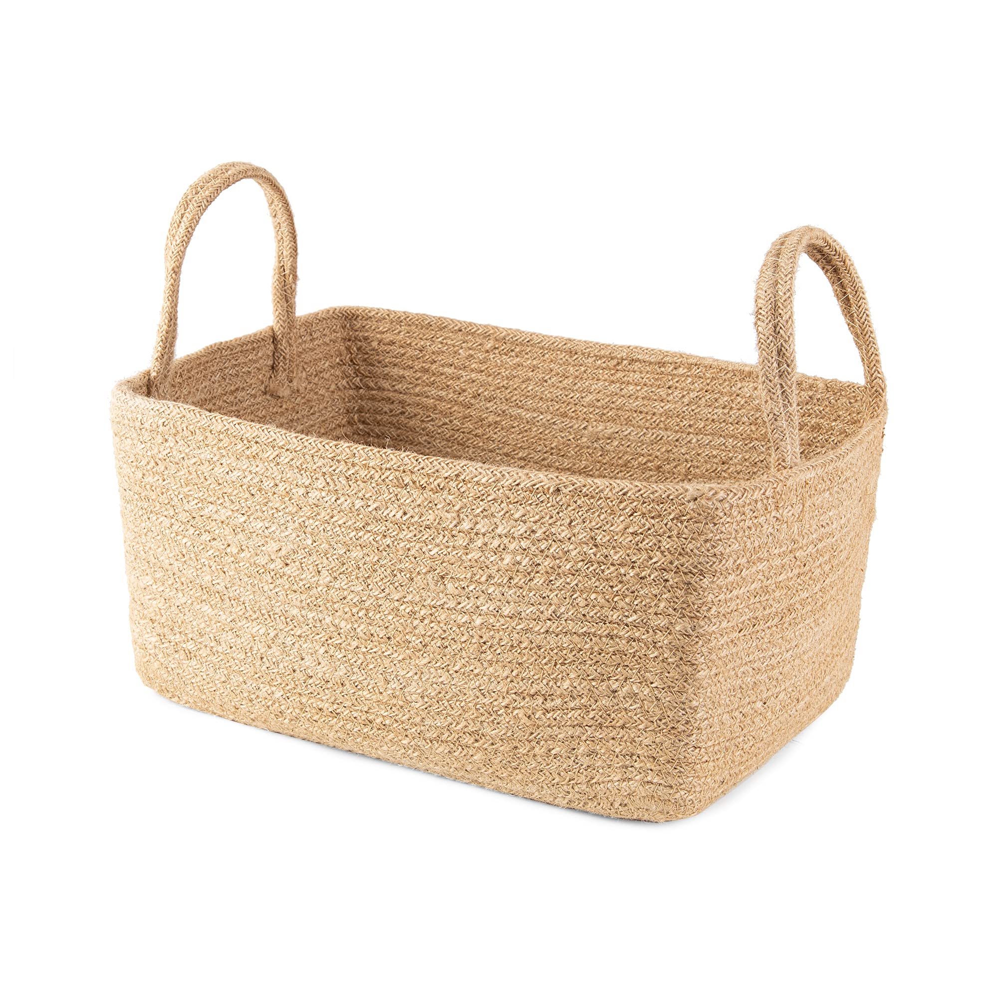 compactor-dina-ran10542-panier-de-rangement-en-jute-m-29x20x15-cm-brun image 1