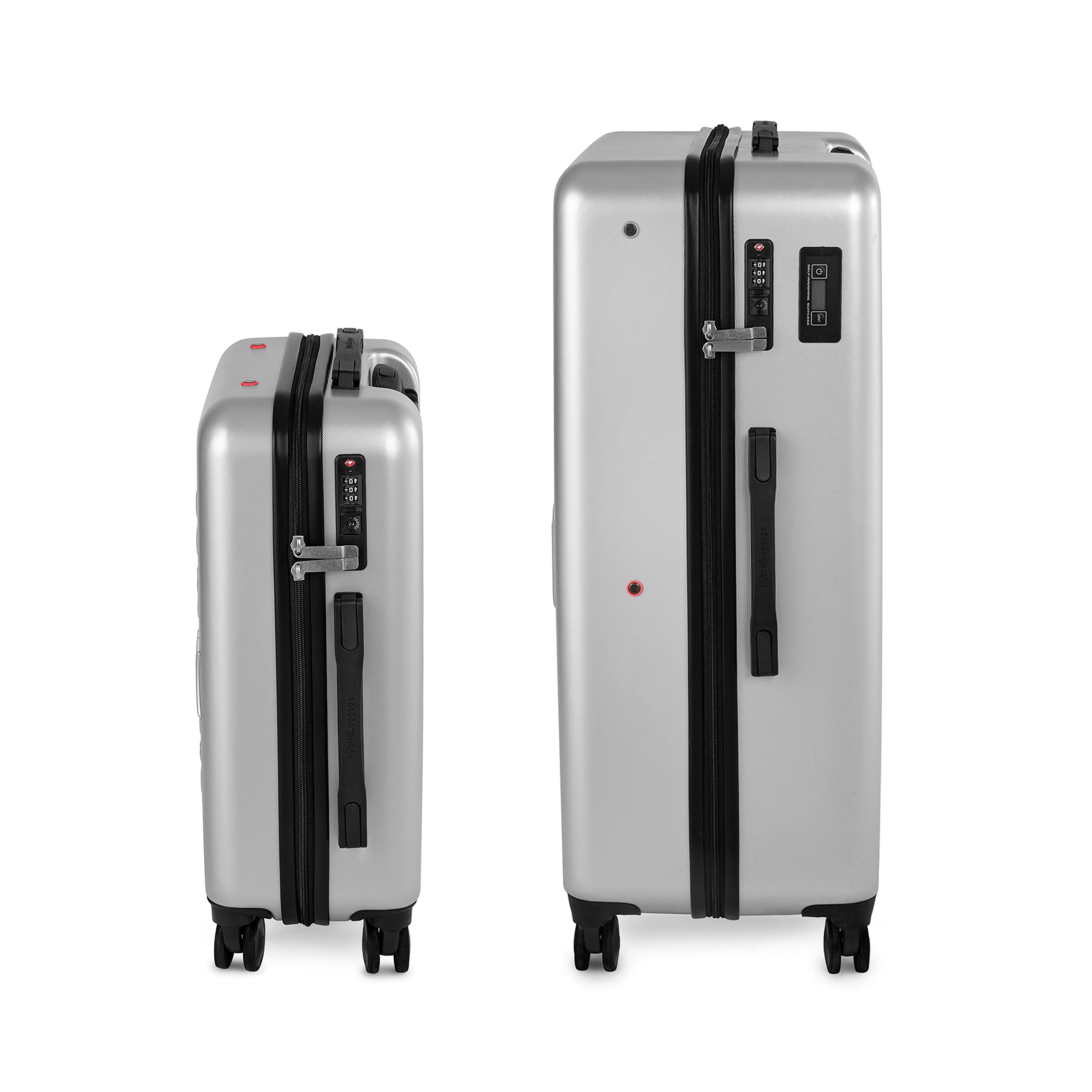 compactor-luna-lot-2-valises-sac-sous-vide-int-gr-s-xl-argent-noir image 3