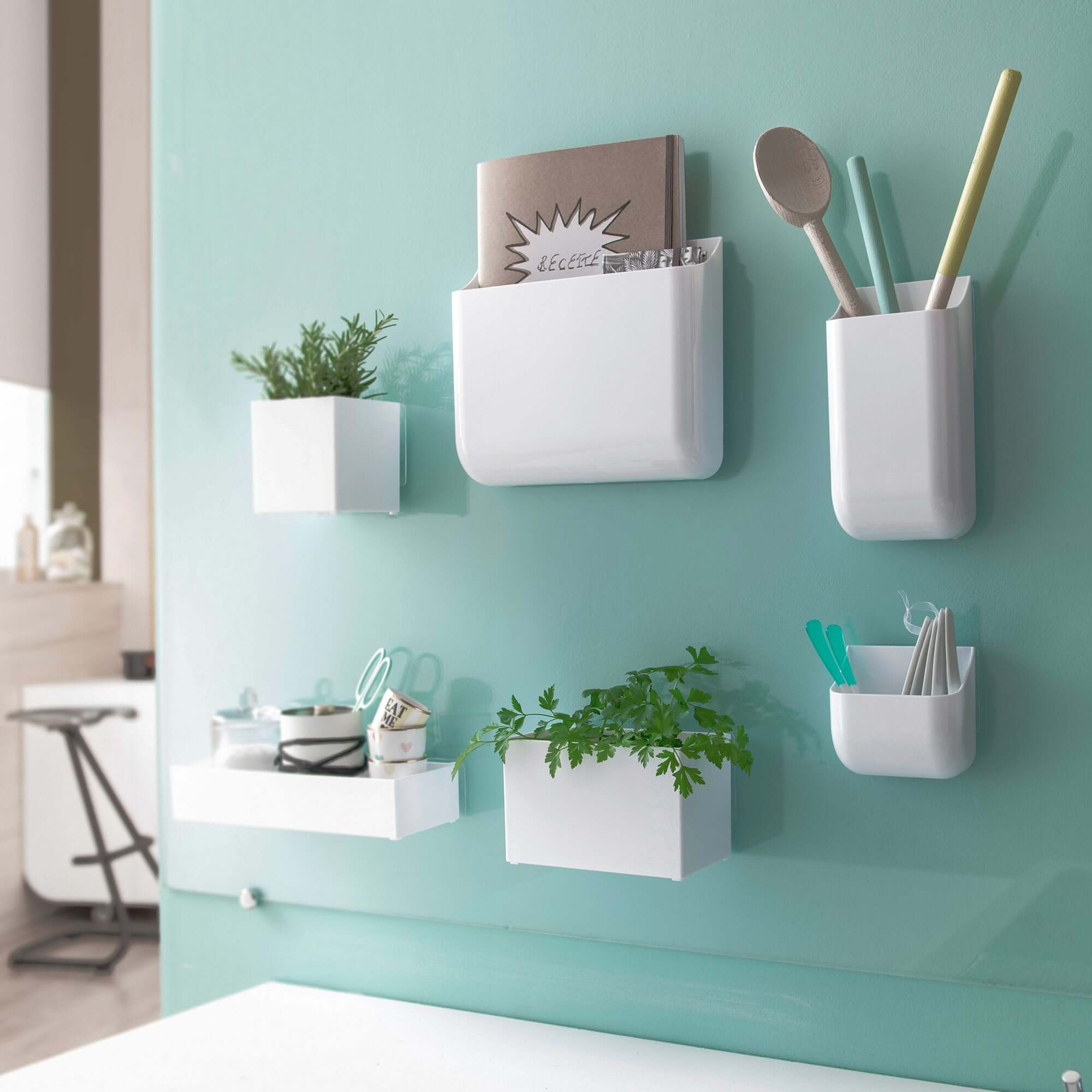 compactor-hang-it-bo-te-de-rangement-murale-autoadh-sive-blanche image 6