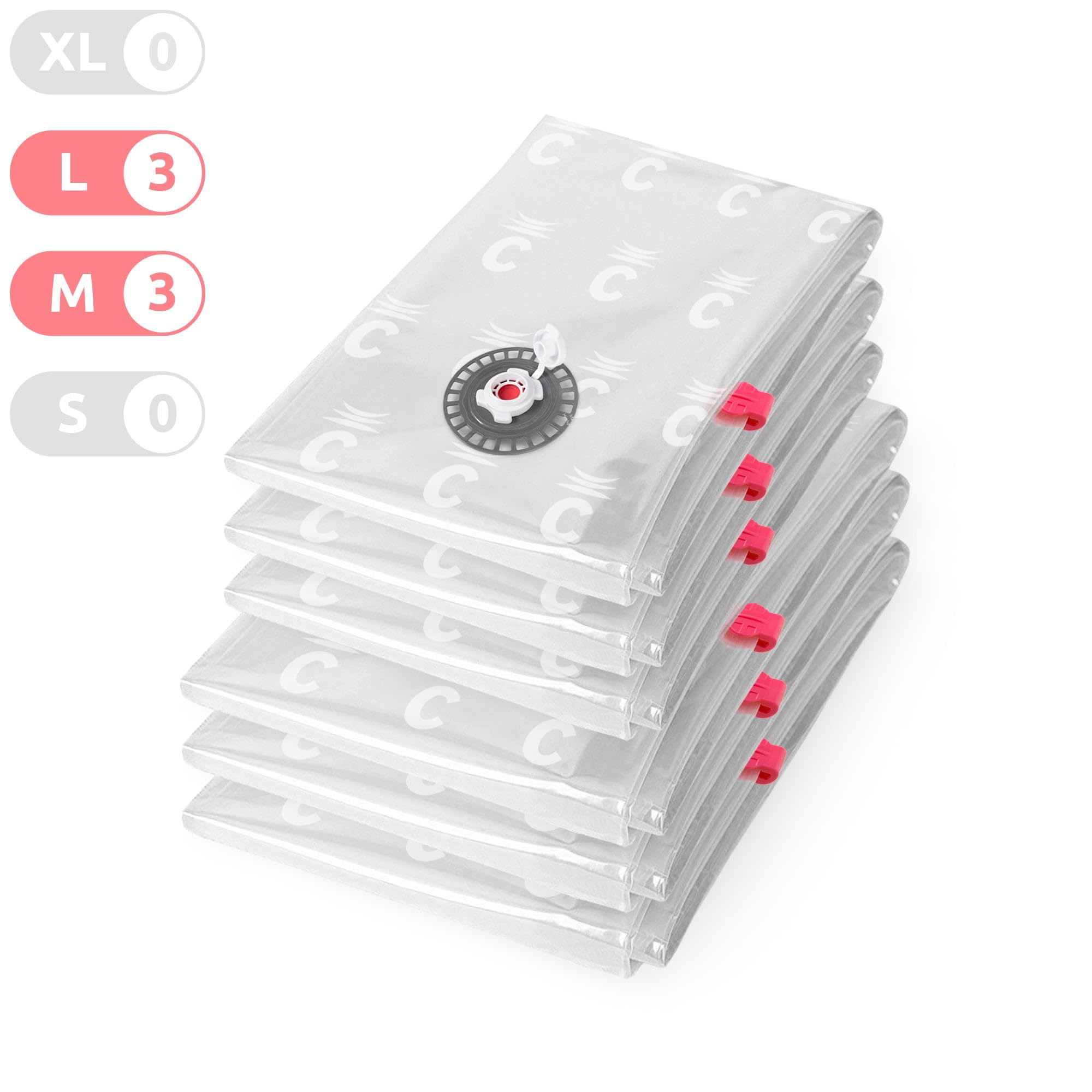 compactor-aspispace-lot-de-6-sacs-de-compression-sous-vide-m-et-l-extra-plat image 3