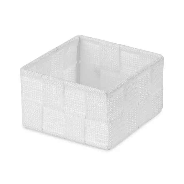 compactor-stan-petit-panier-de-rangement-blanc image 1
