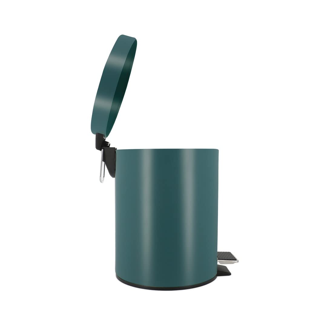 compactor-vega-ran8884-poubelle-5-litres-fer-bleu-mat-20-5-x-29-cm image 2