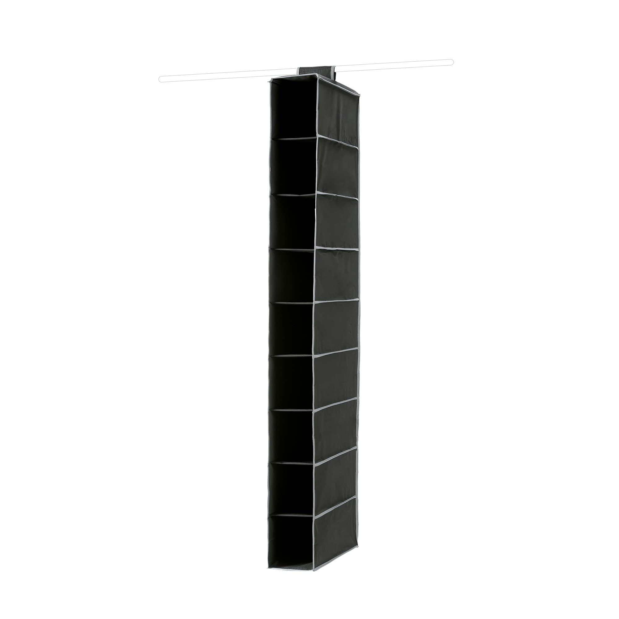 compactor-urban-xl-cosmos-organisateur-chaussures-suspendu-9-niveaux-noir-15x30x image 1