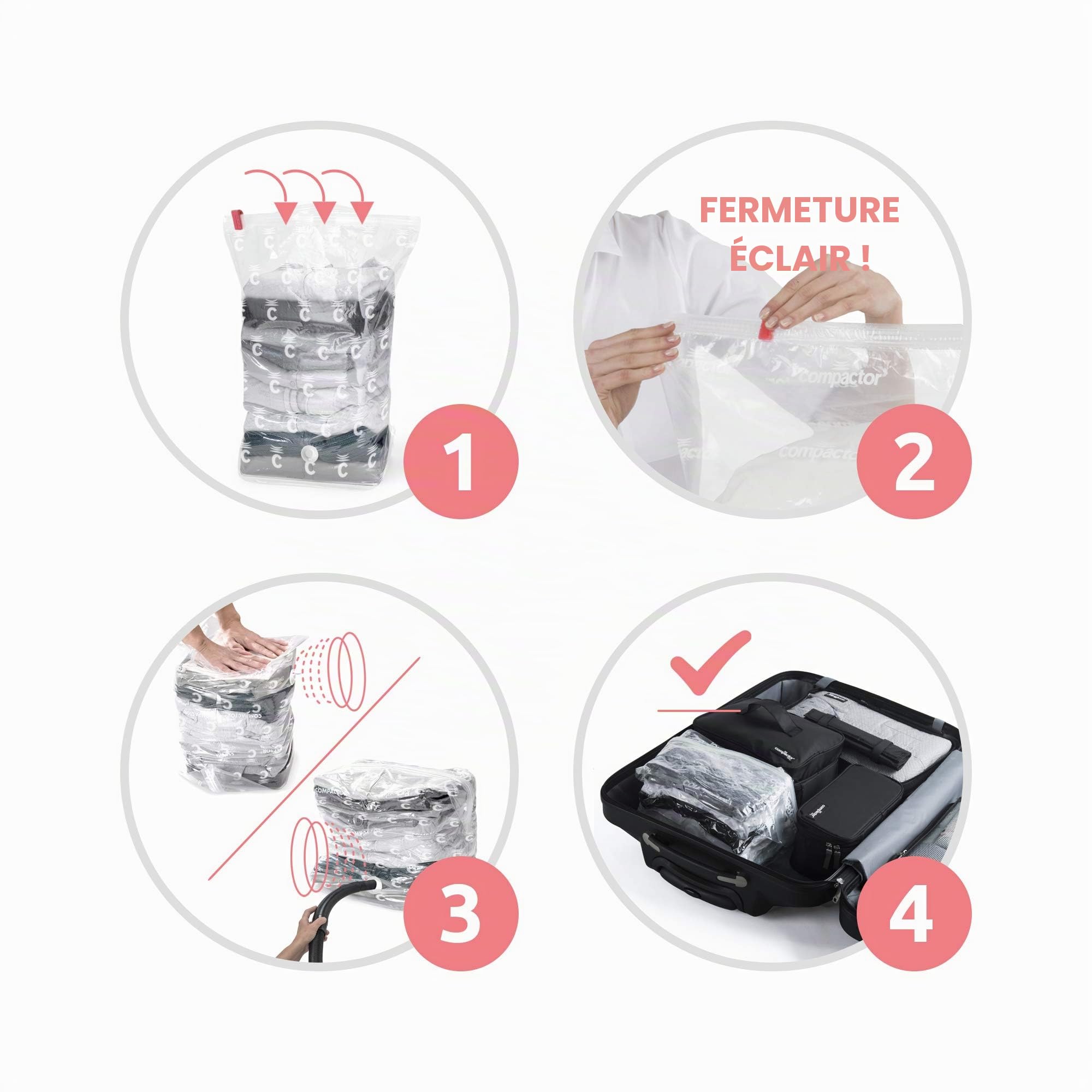 compactor-lot-3-sacs-rangement-sous-vide-express-manuel-transparent-m-30x20xh50c image 3