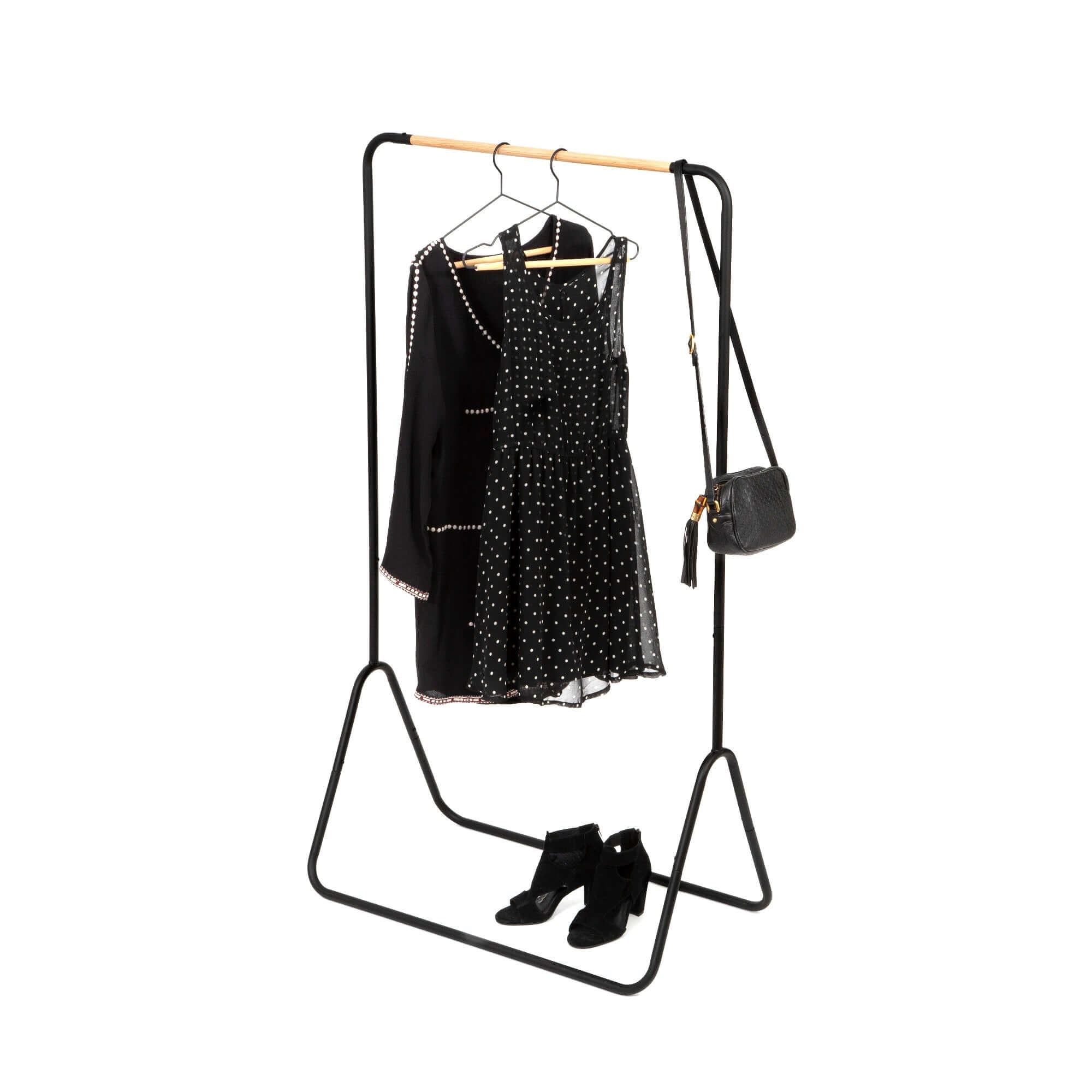 compactor-elias-l-portant-v-tements-m-tal-noir image 4