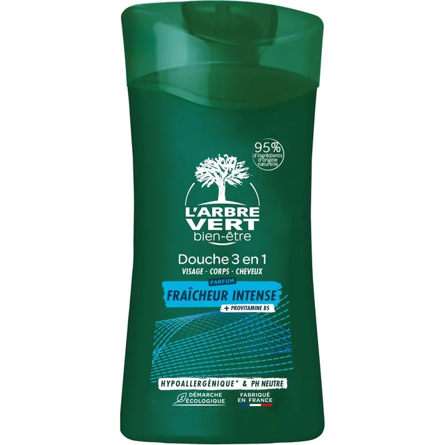 l-arbre-vert-bien-tre-douche-homme-3-en-1-visage-corps-cheveux-250ml image 1