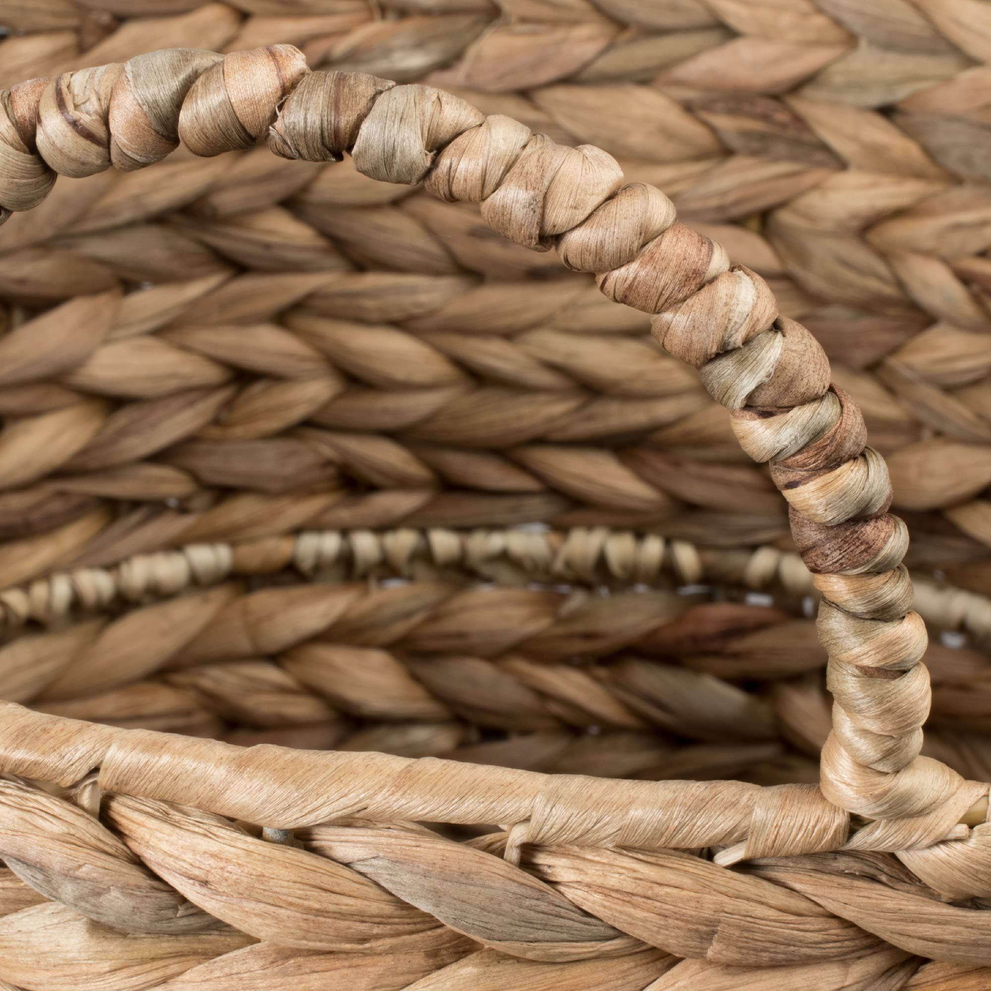 compactor-panier-de-rangement-jacinthe-d-eau-et-jute-30-x-30-x-15-cm-brun-clair image 6