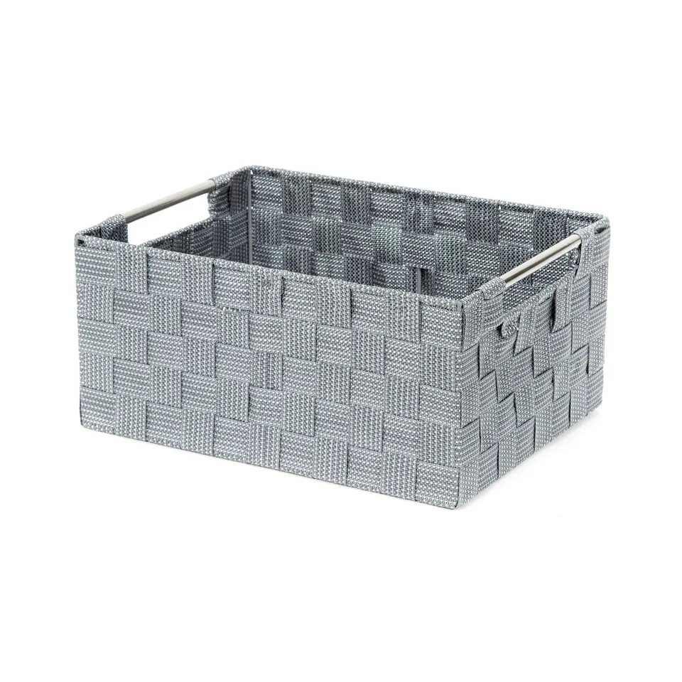 compactor-toronto-panier-taille-l-sangle-tress-e-gris-32x24cm image 1