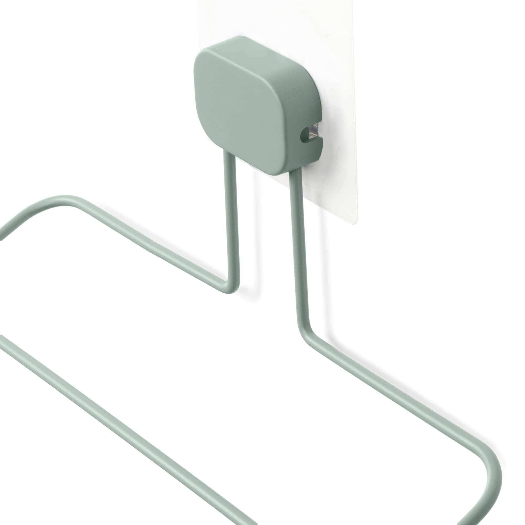 compactor-porte-serviette-adh-sif-sans-per-age-vert-25-5-x-16-x-h-7-cm image 3