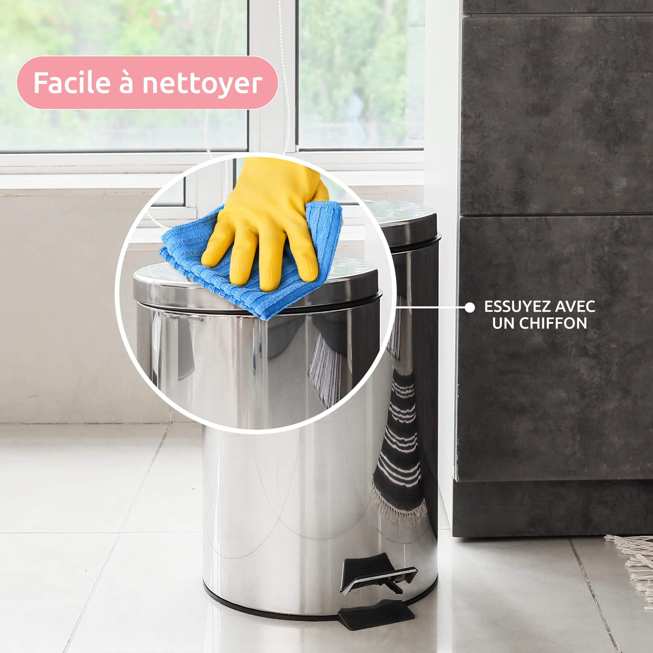 compactor-poubelle-p-dale-m-tal-20l-inox-chrome-31-x-36-cm image 6