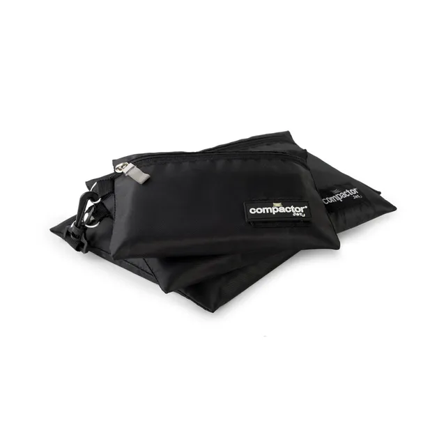 compactor-lot-3-pochettes-rangement-zipp-es-noires-ran7211 image 1