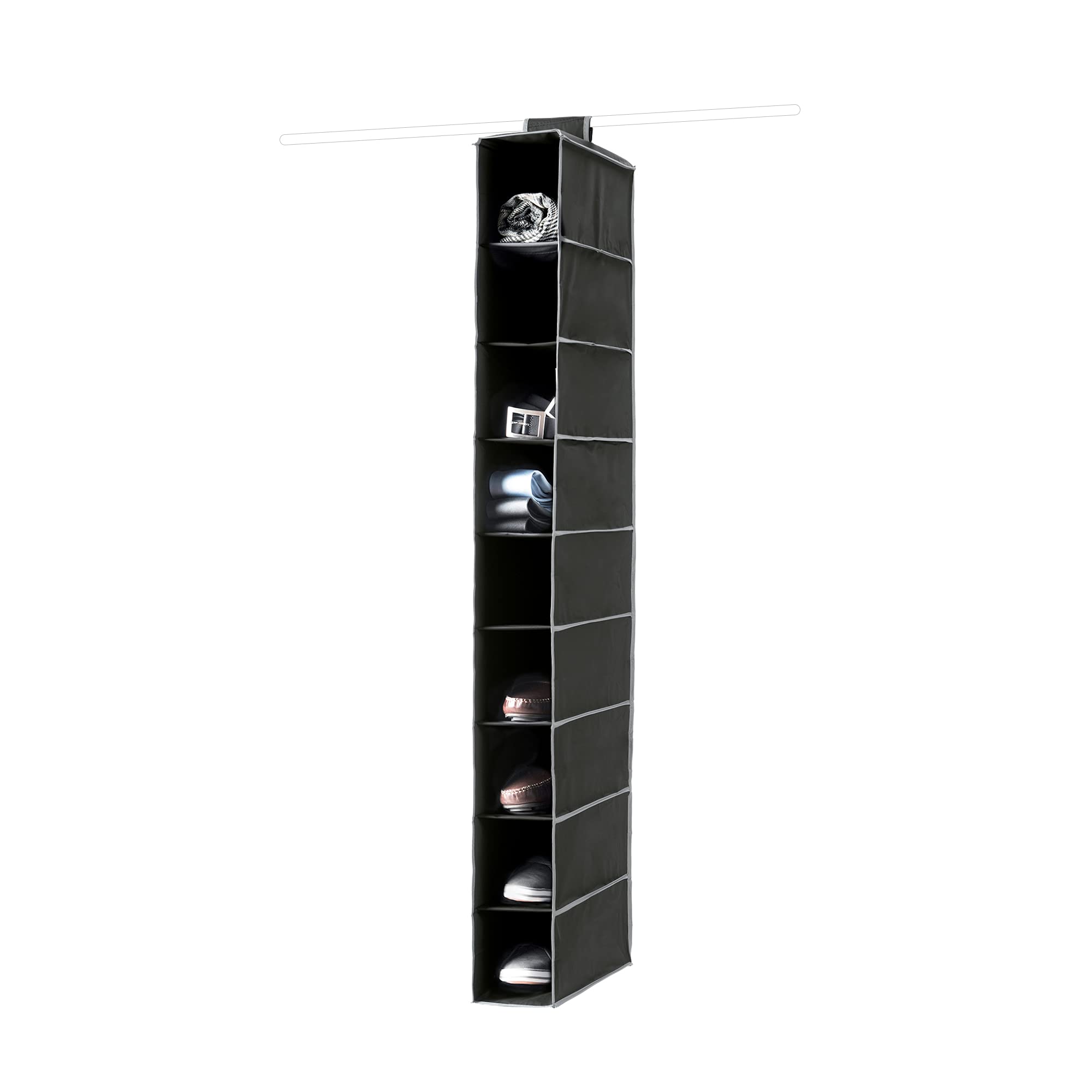 compactor-urban-xl-cosmos-organisateur-chaussures-suspendu-9-niveaux-noir-15x30x image 3