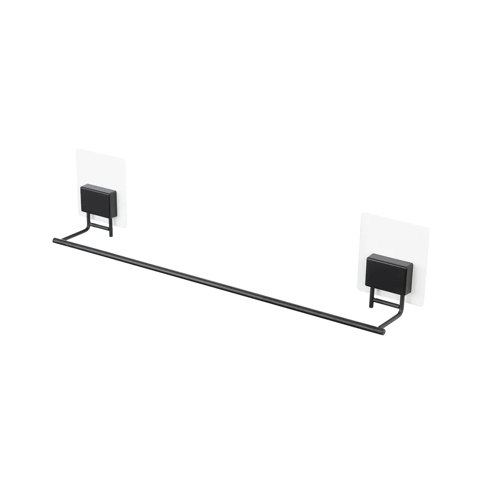 compactor-bestlock-black-magic-grand-porte-serviettes-mural-48-cm-noir-ran10210 image 1