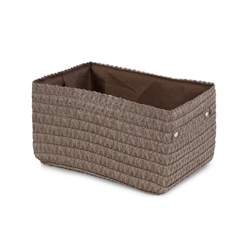 compactor-lilou-panier-de-rangement-marron image 1