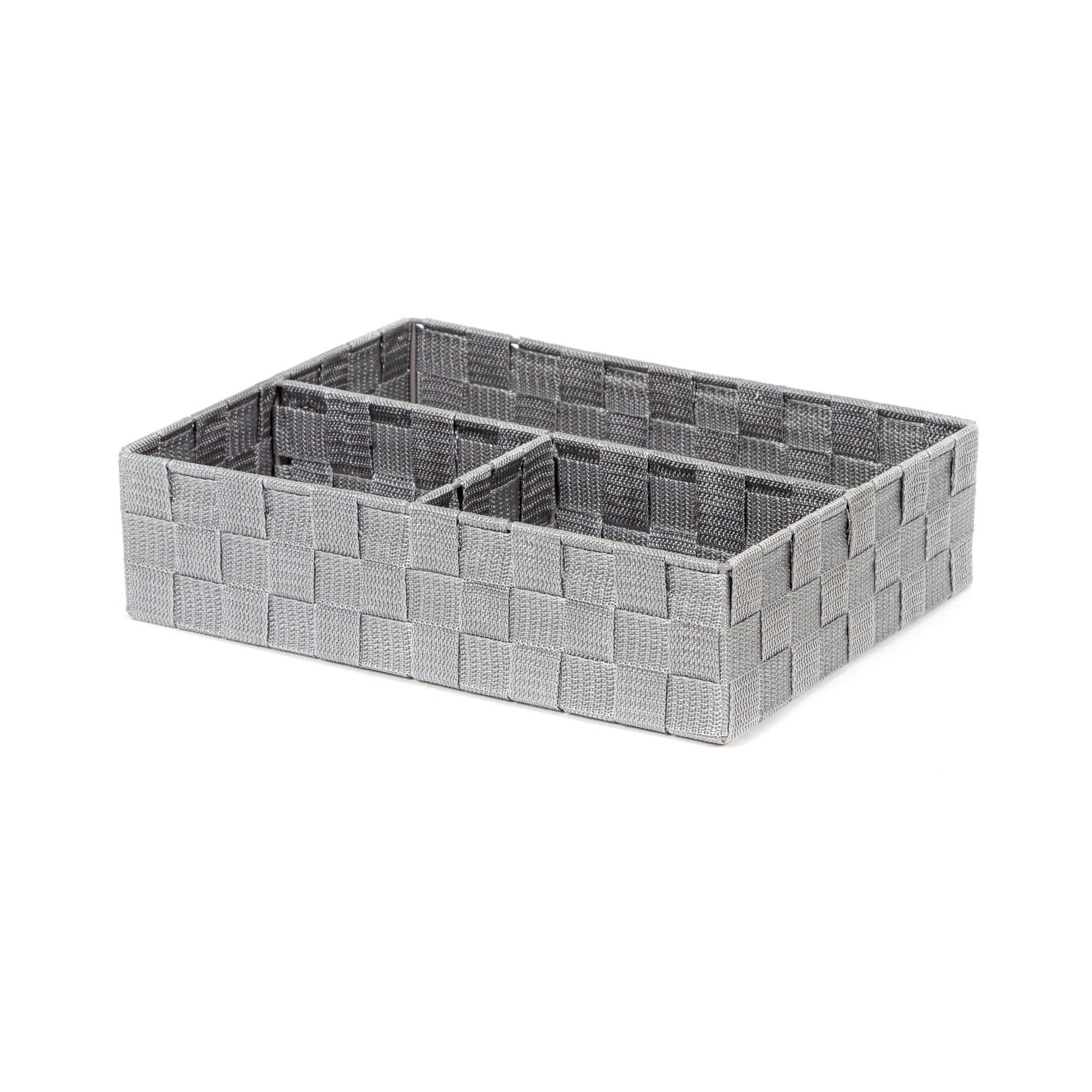 compactor-stan-organisateur-3-compartiments-gris-32-x-25-x-8-cm image 1