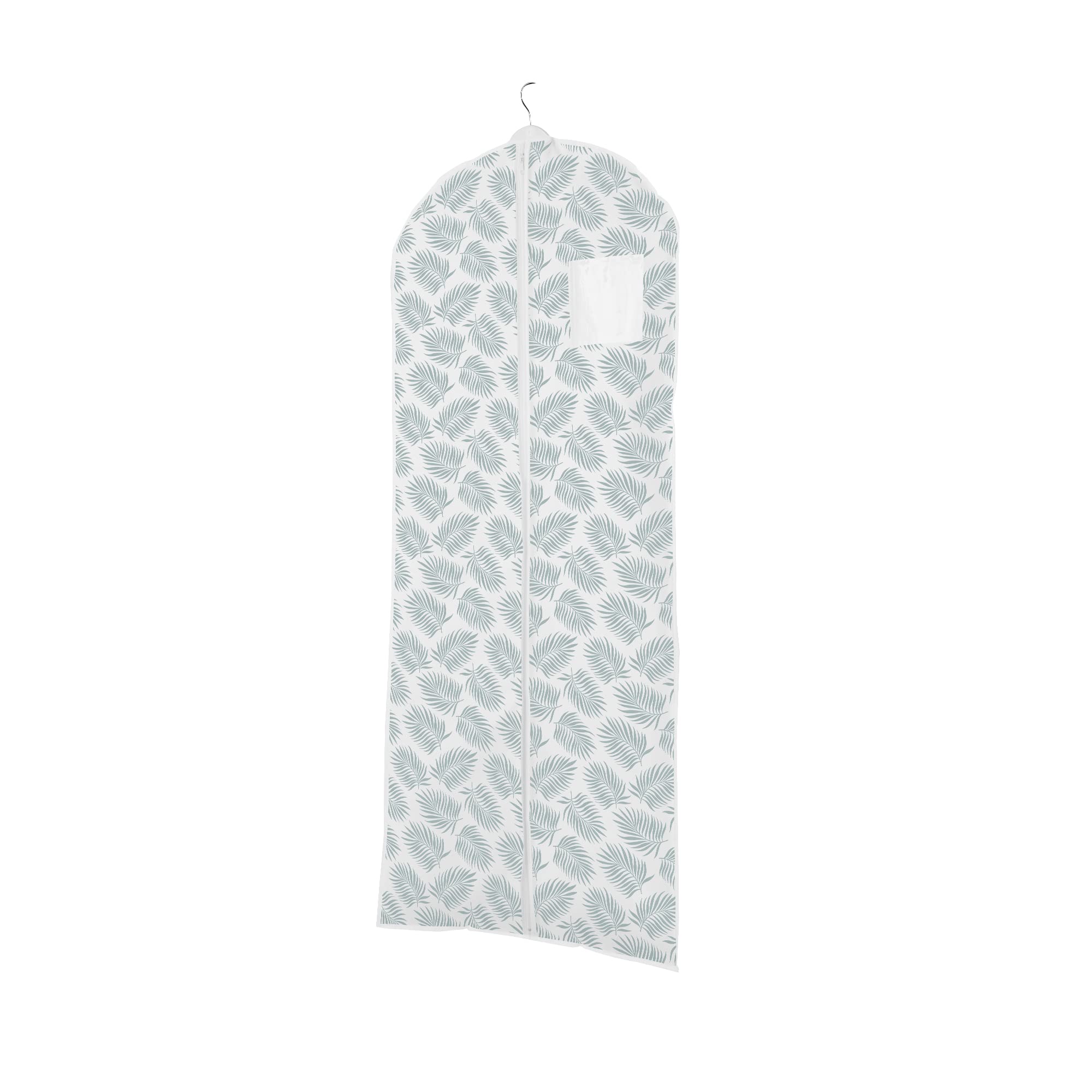 compactor-palma-ran10154-housse-v-tements-longue-vert-blanc-60-x-137-cm image 4