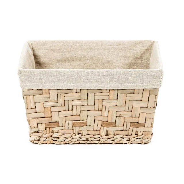 compactor-fiesta-panier-rangement-jonc-de-mer-tissu-taille-s-28-5-x-18-5-x-h-16- image 1