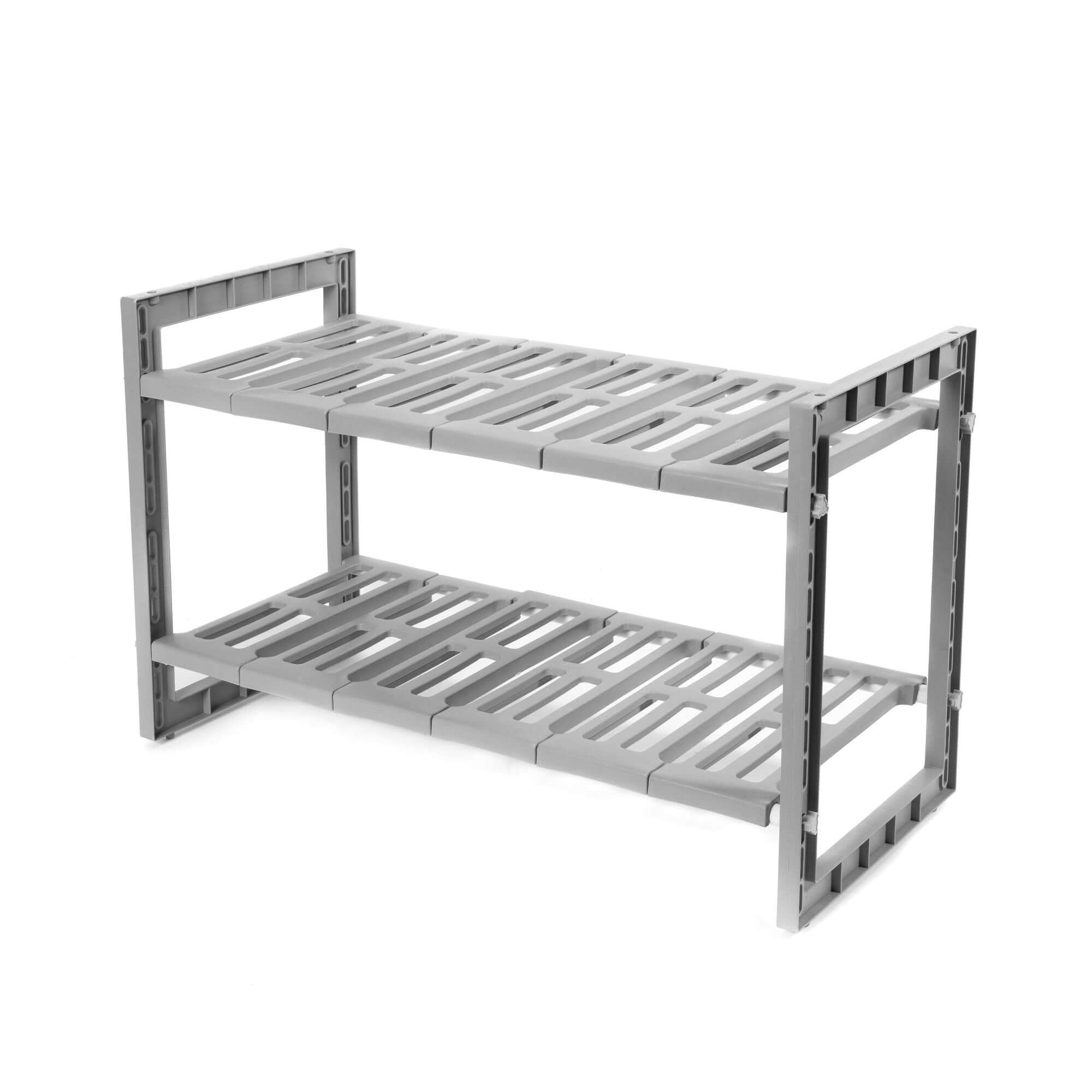 compactor-wigan-tag-re-sous-vier-extensible-2-niveaux-grise-48-85-cm image 1