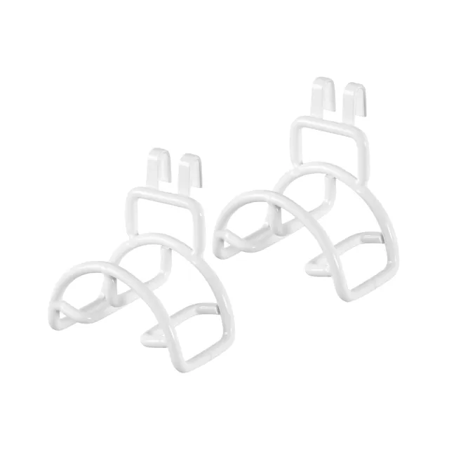 compactor-ran8832-lot-de-2-crochets-porte-sacs-blancs-en-acier-poxy-pour-rail-xt image 1