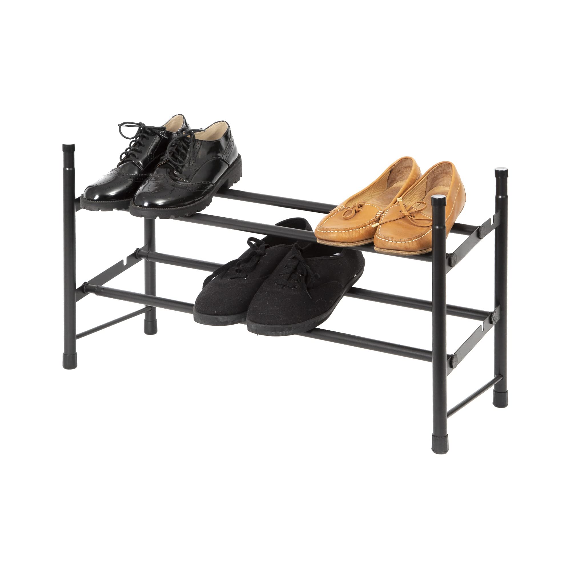 compactor-stilito-porte-chaussures-extensible-empilable-cosmos-m-tal-poxy-noir-6 image 4
