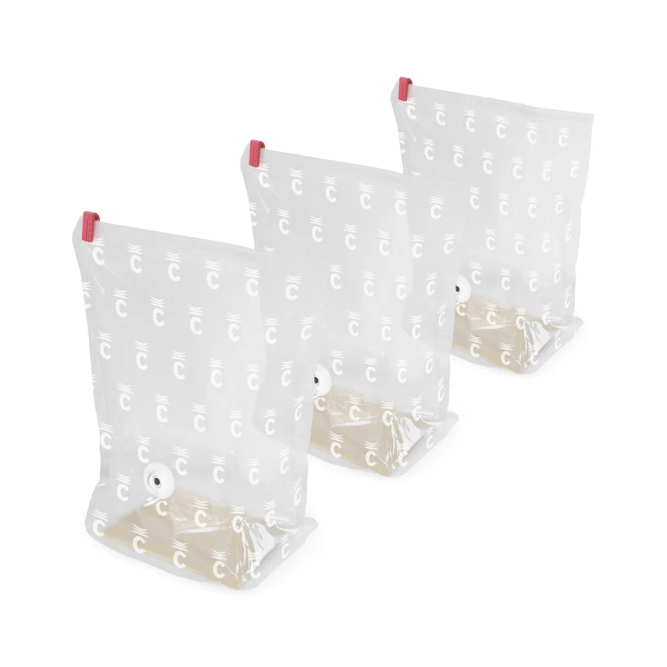 compactor-lot-3-sacs-rangement-sous-vide-express-manuel-transparent-m-30x20xh50c image 1