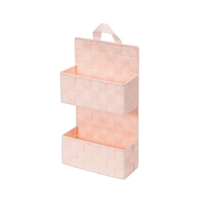 compactor-bristol-petite-tag-re-suspendre-2-compartiments-rose-21-x-9-x-h-37-cm image 1