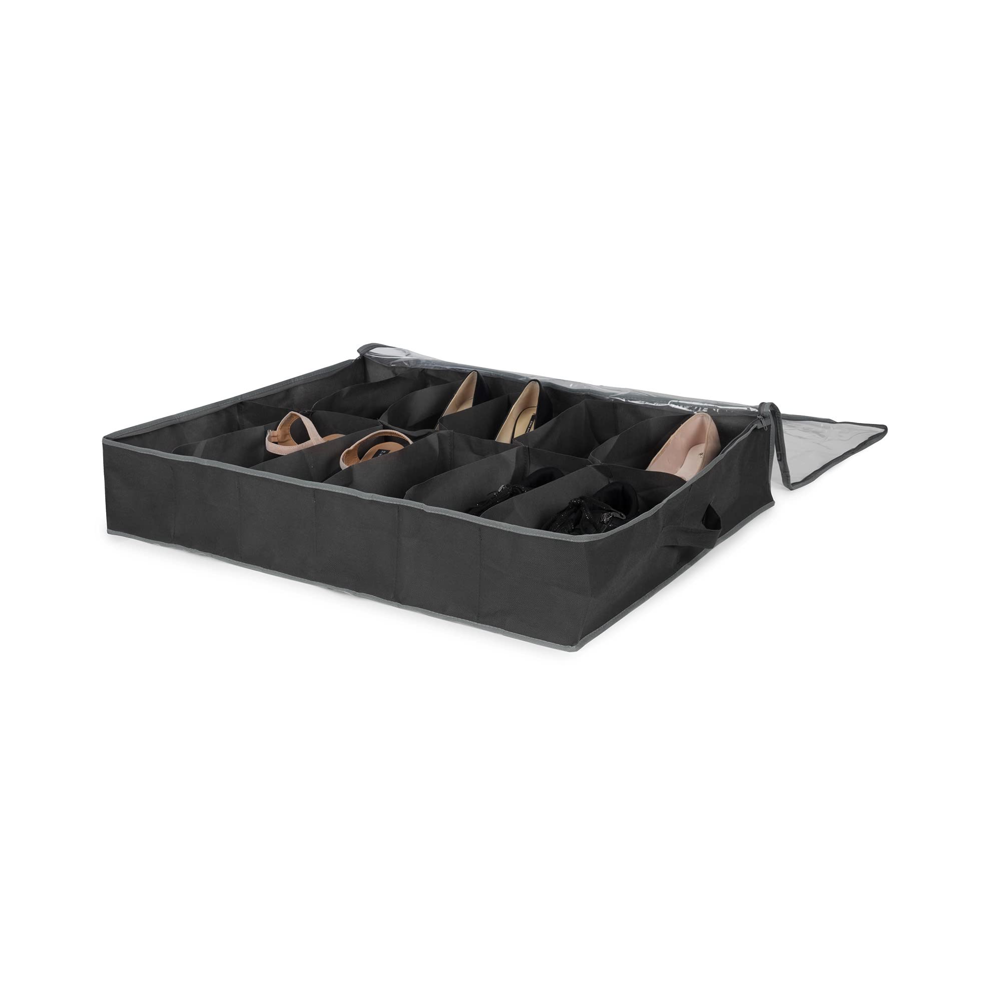 compactor-ran4481-housse-de-rangement-chaussures-12-paires-76-x-60-x-h-15-cm-mar image 3