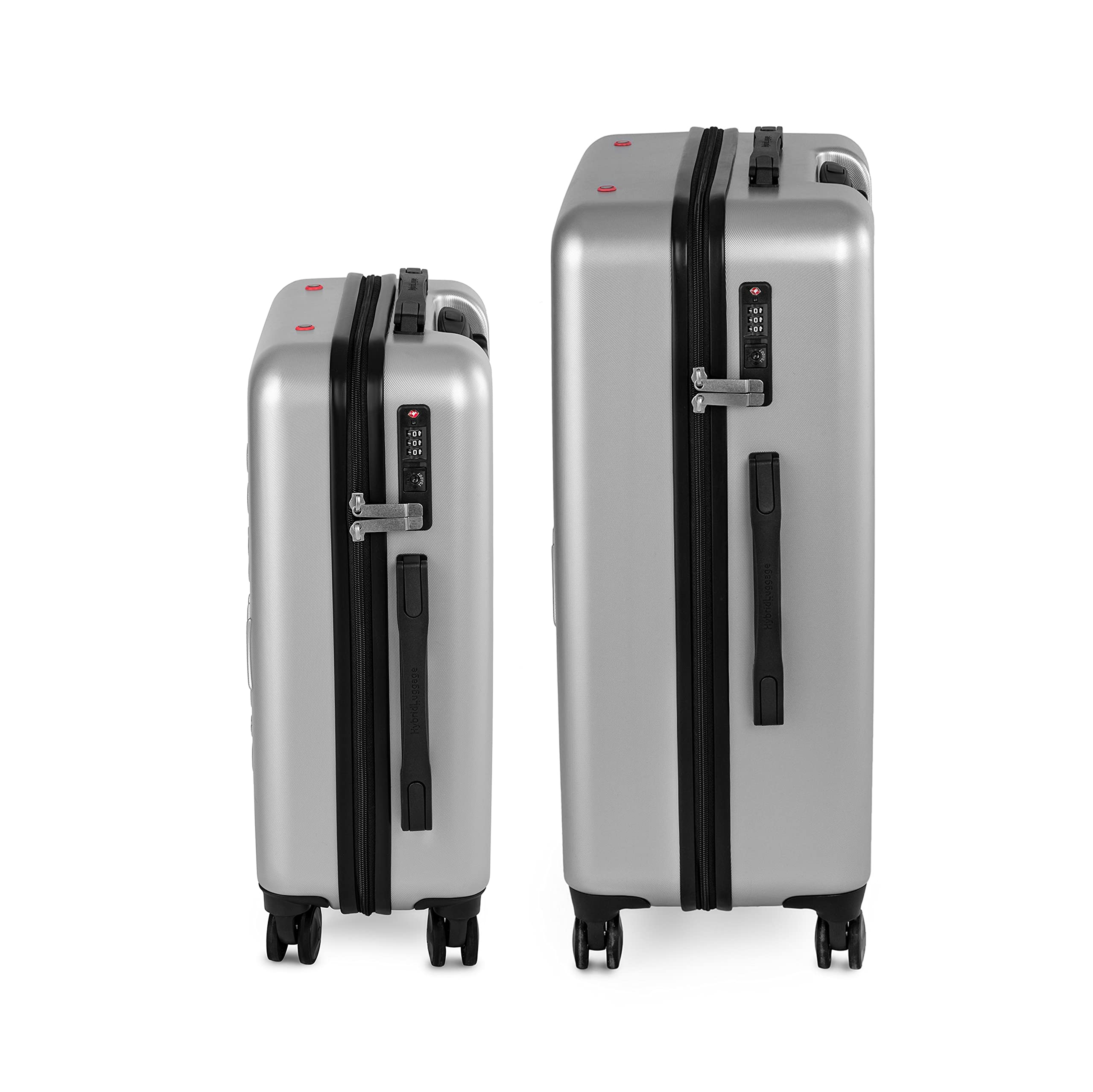 compactor-luna-lot-de-2-valises-hybrides-s-l-avec-sac-sous-vide-int-gr-argent-no image 3
