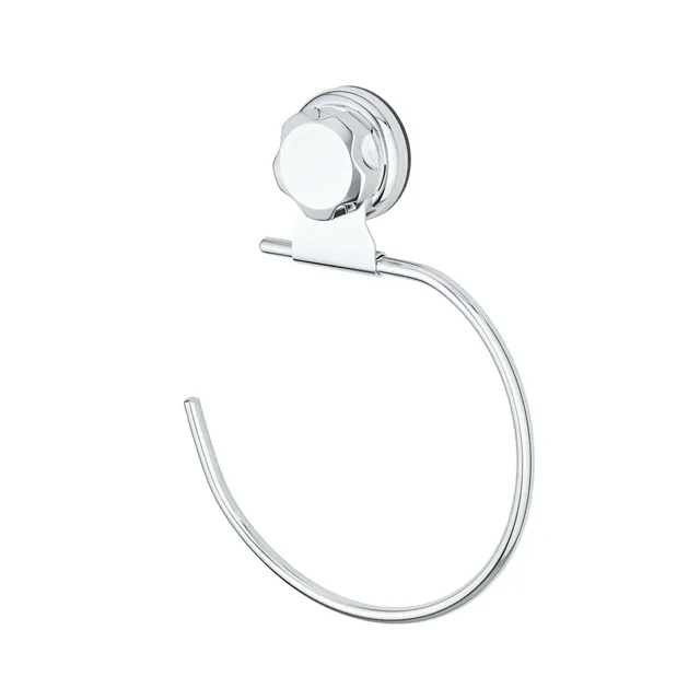 compactor-bestlock-anneau-porte-serviettes-ventouse-chrome image 1