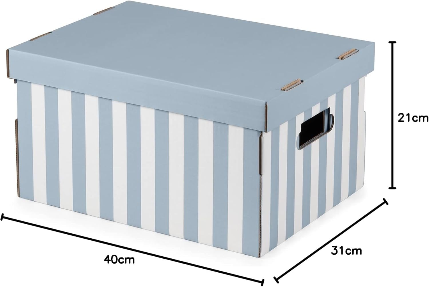 compactor-marini-re-set-de-2-bo-tes-carton-m-40x31x21-cm-bleu-blanc image 7