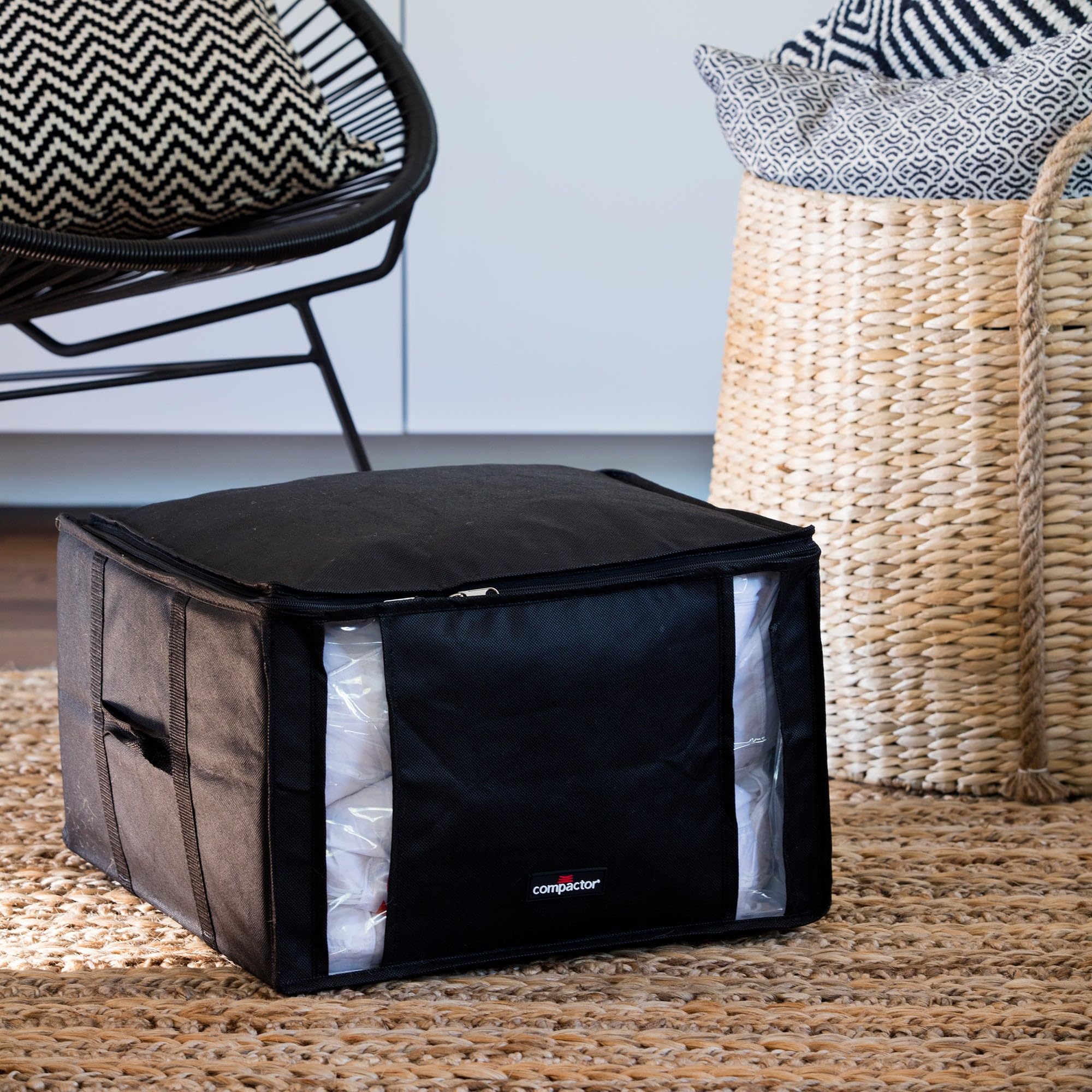 compactor-cosmos-m-lot-de-2-bo-tes-de-rangement-sous-vide-noires image 7