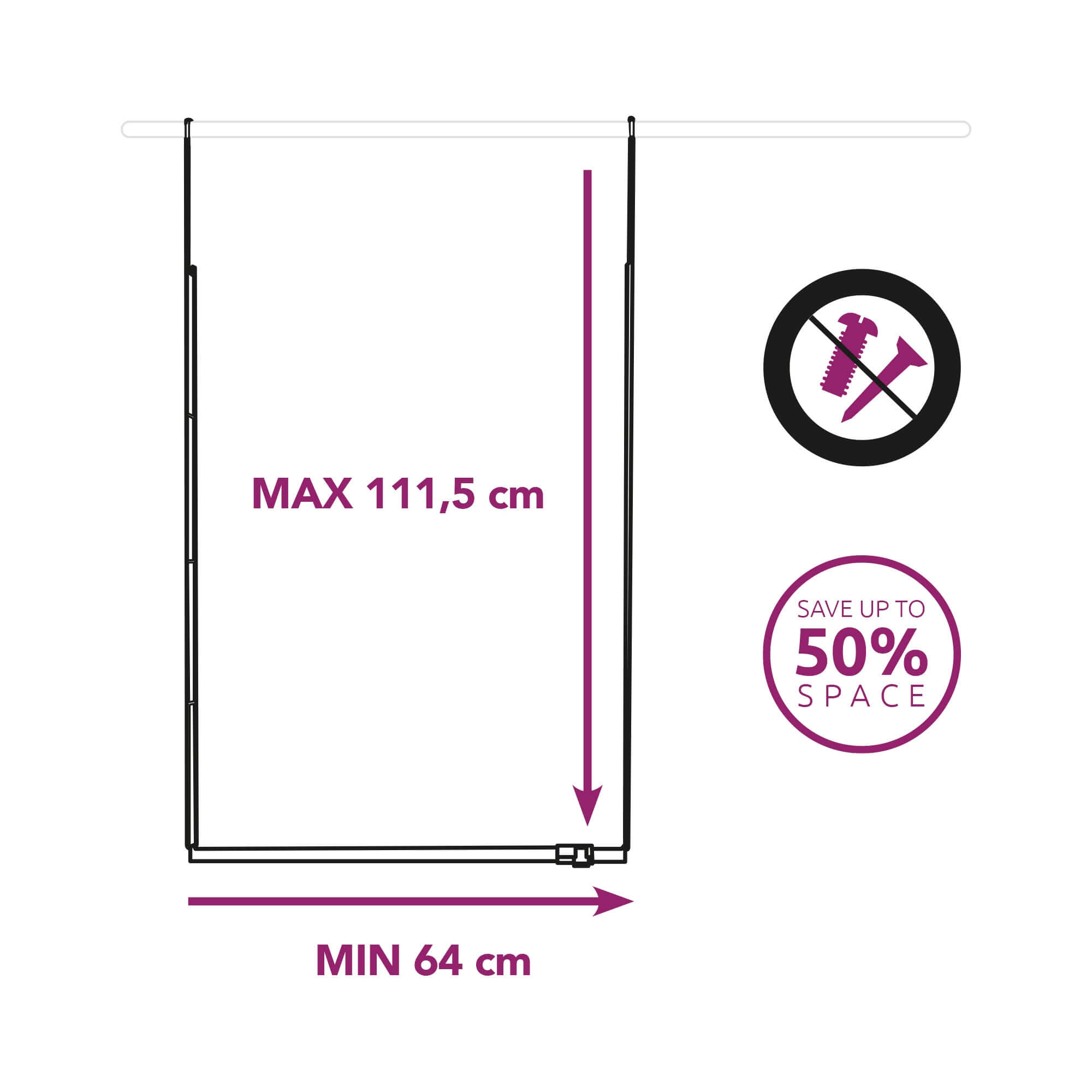 compactor-xtend-kit-extension-dressing-suspendre-en-m-tal-blanc image 5