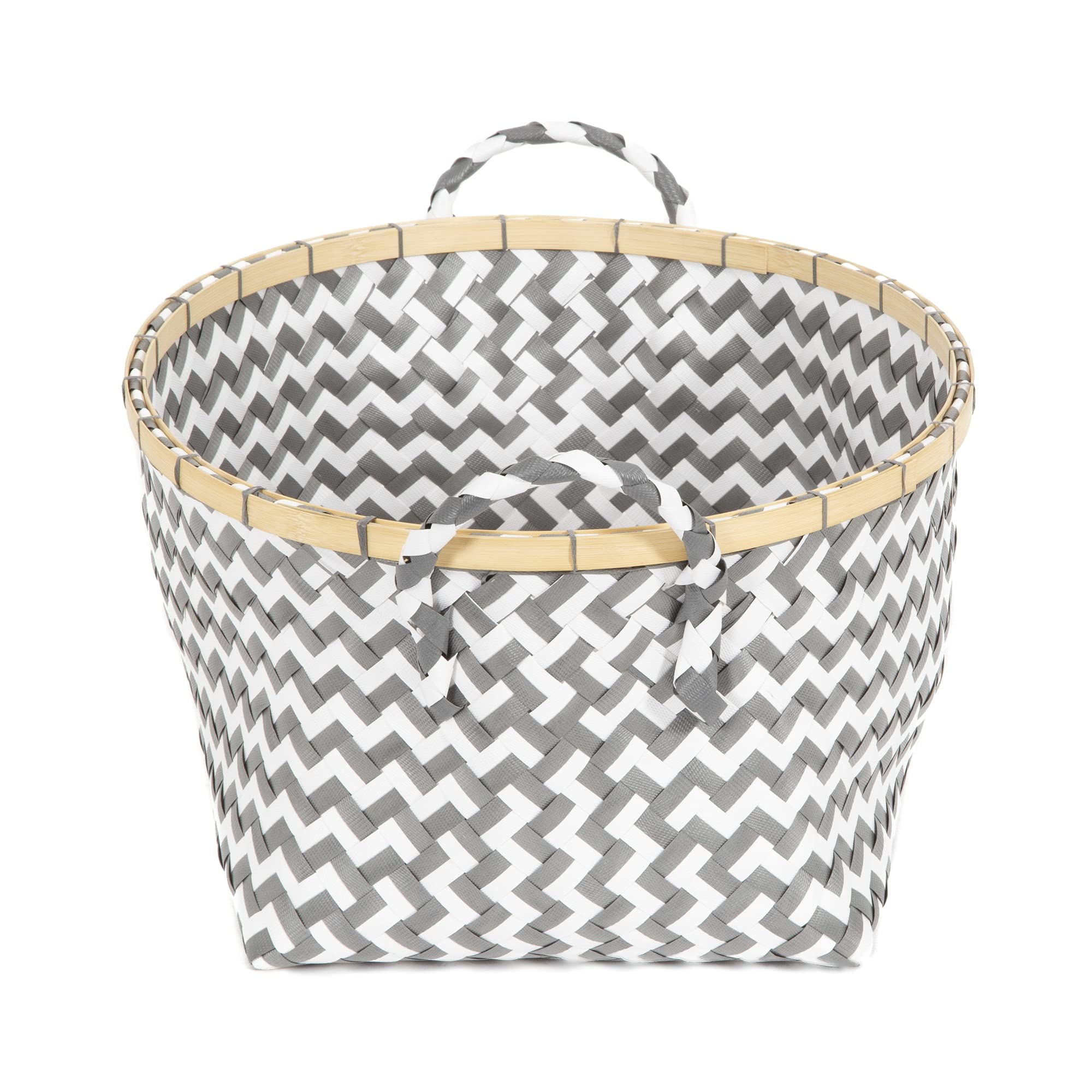 compactor-zig-zag-panier-de-rangement-gris-taille-m-41-x-32-5-x-h-20-cm image 8