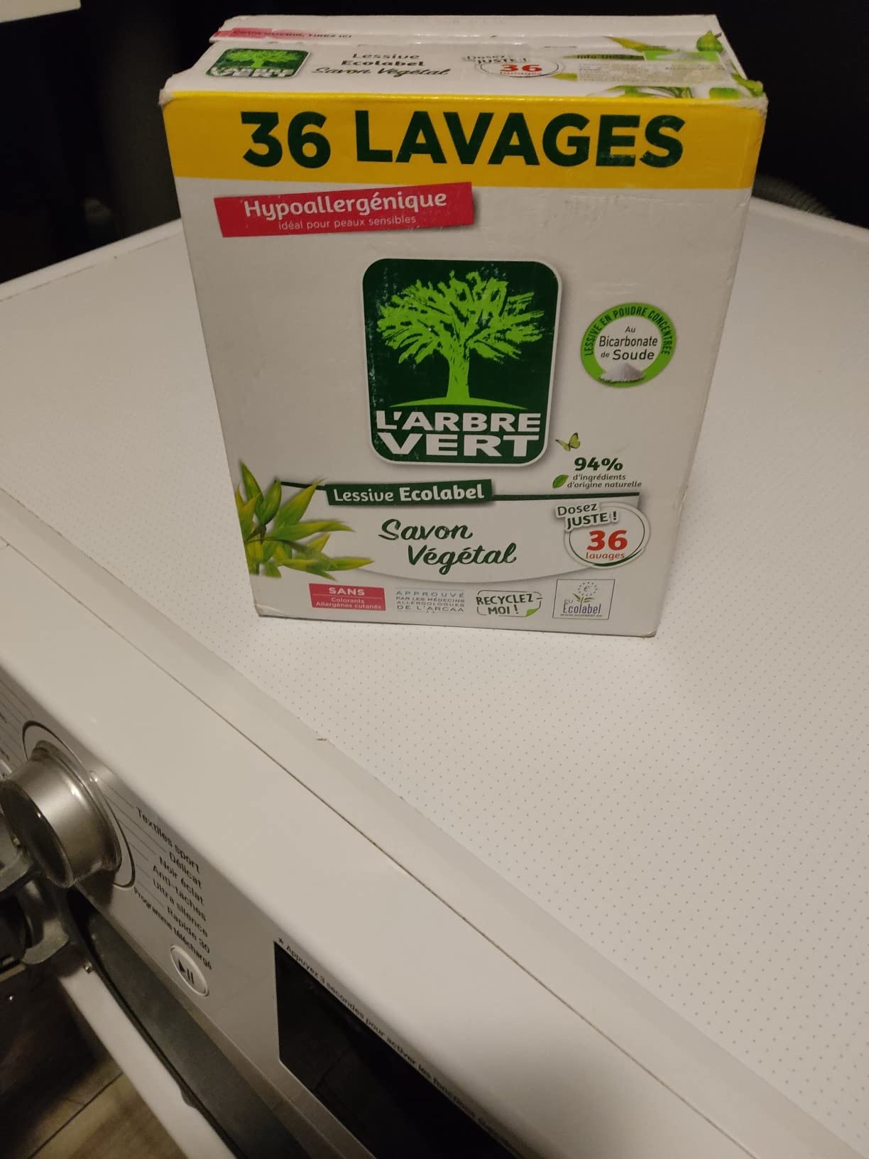 Bien mais peu moussante