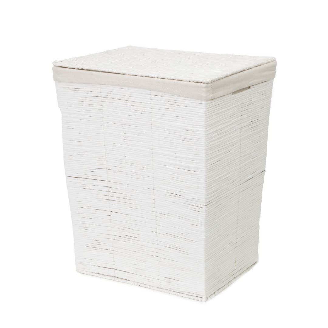 compactor-kimo-ran8445-panier-linge-blanc-taille-l-41x31xh50-cm image 1