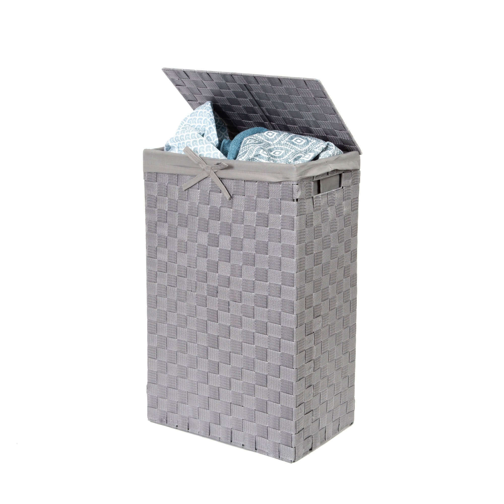 compactor-stan-panier-linge-rectangulaire-avec-couvercle-gris image 4
