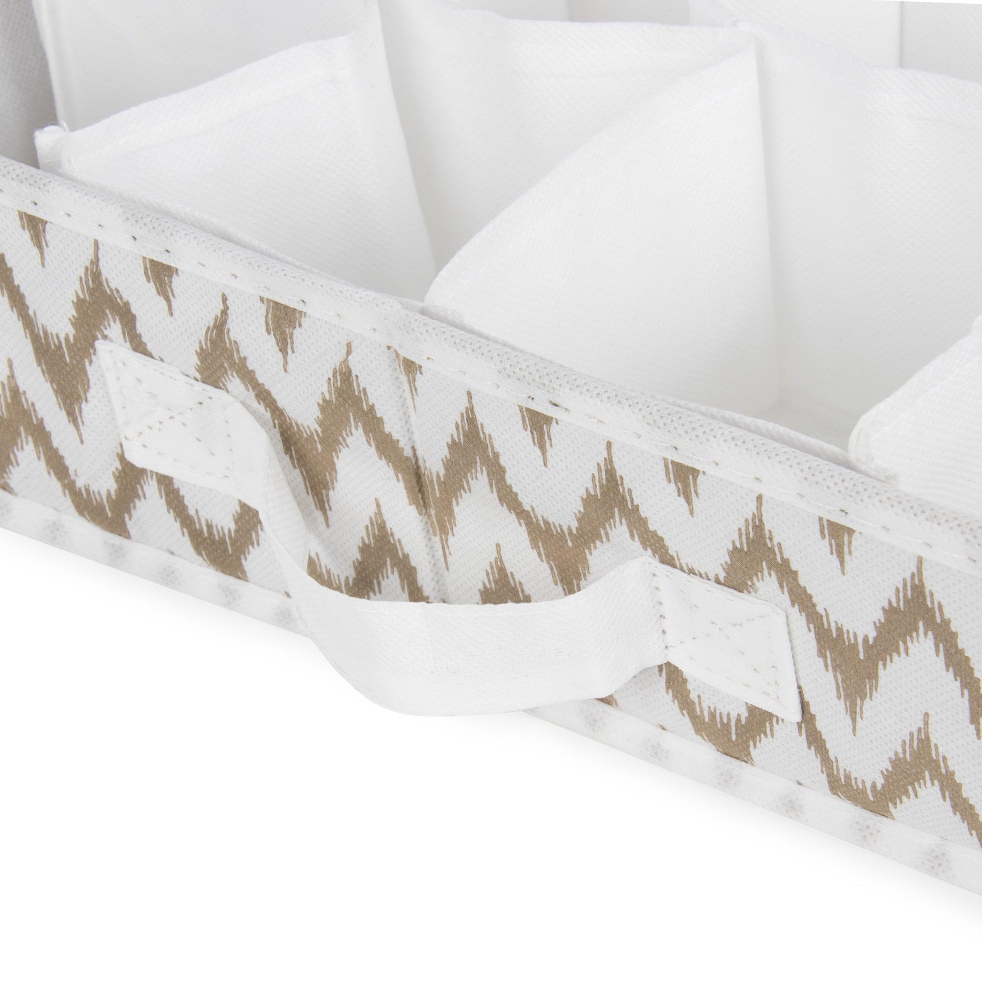 compactor-ikat-organisateur-de-tiroir-16-compartiments-beige-40x40-cm image 7