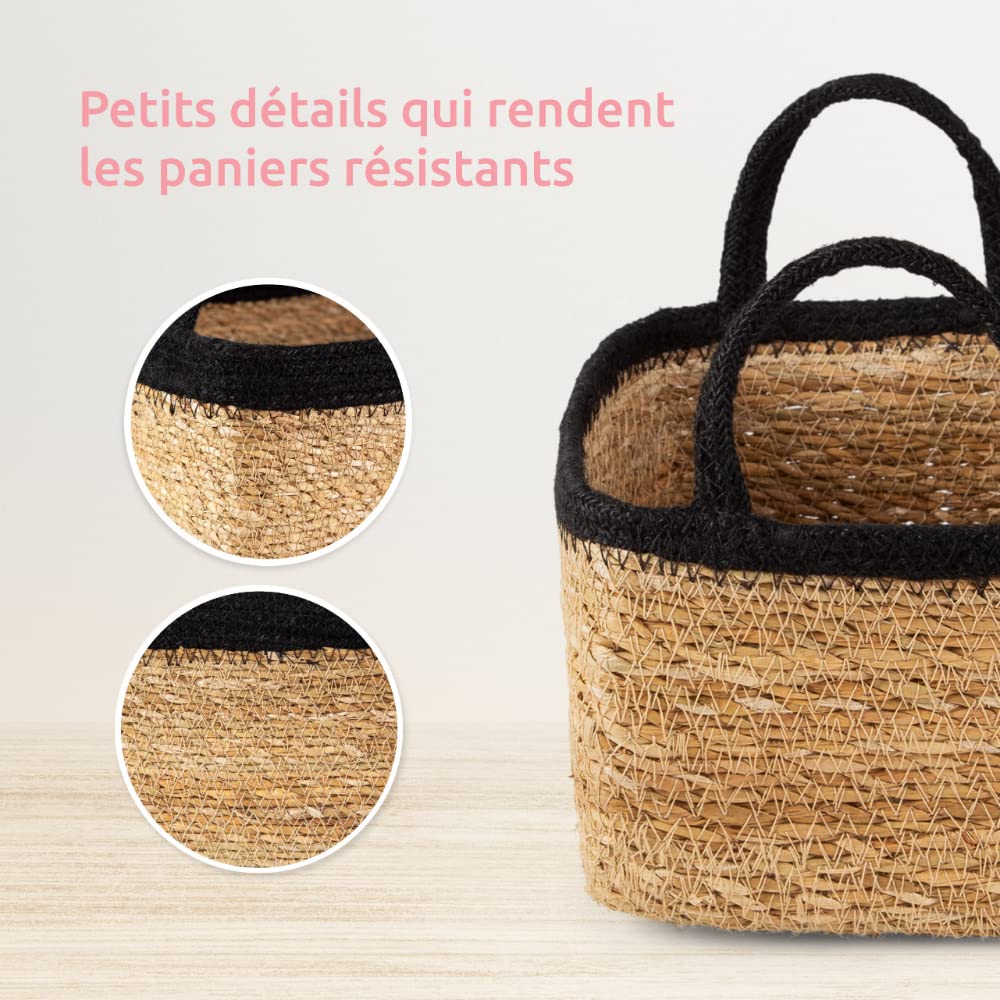 compactor-tahna-large-ran10545-panier-de-rangement-tiss-34x23x18-cm-brun-noir image 6