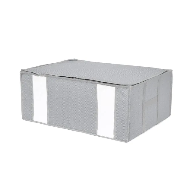 compactor-housse-de-rangement-sous-vide-semi-rigide-boston-xxl-210-litres-gris-b image 1