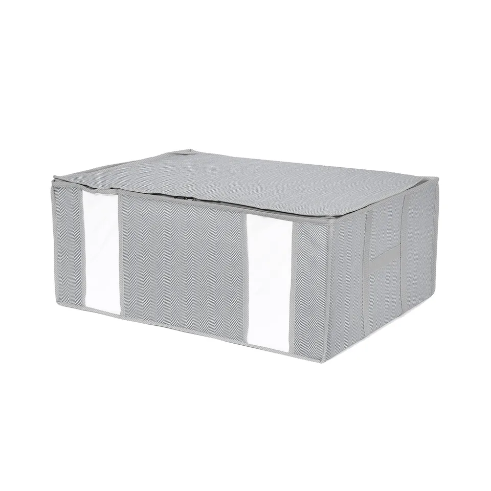 compactor-housse-de-rangement-sous-vide-semi-rigide-boston-xxl-210-litres-gris-b image 1