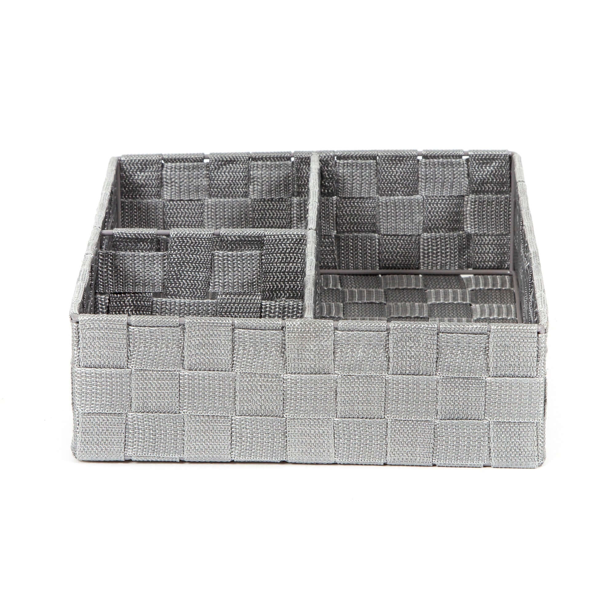 compactor-stan-organisateur-3-compartiments-gris-32-x-25-x-8-cm image 2