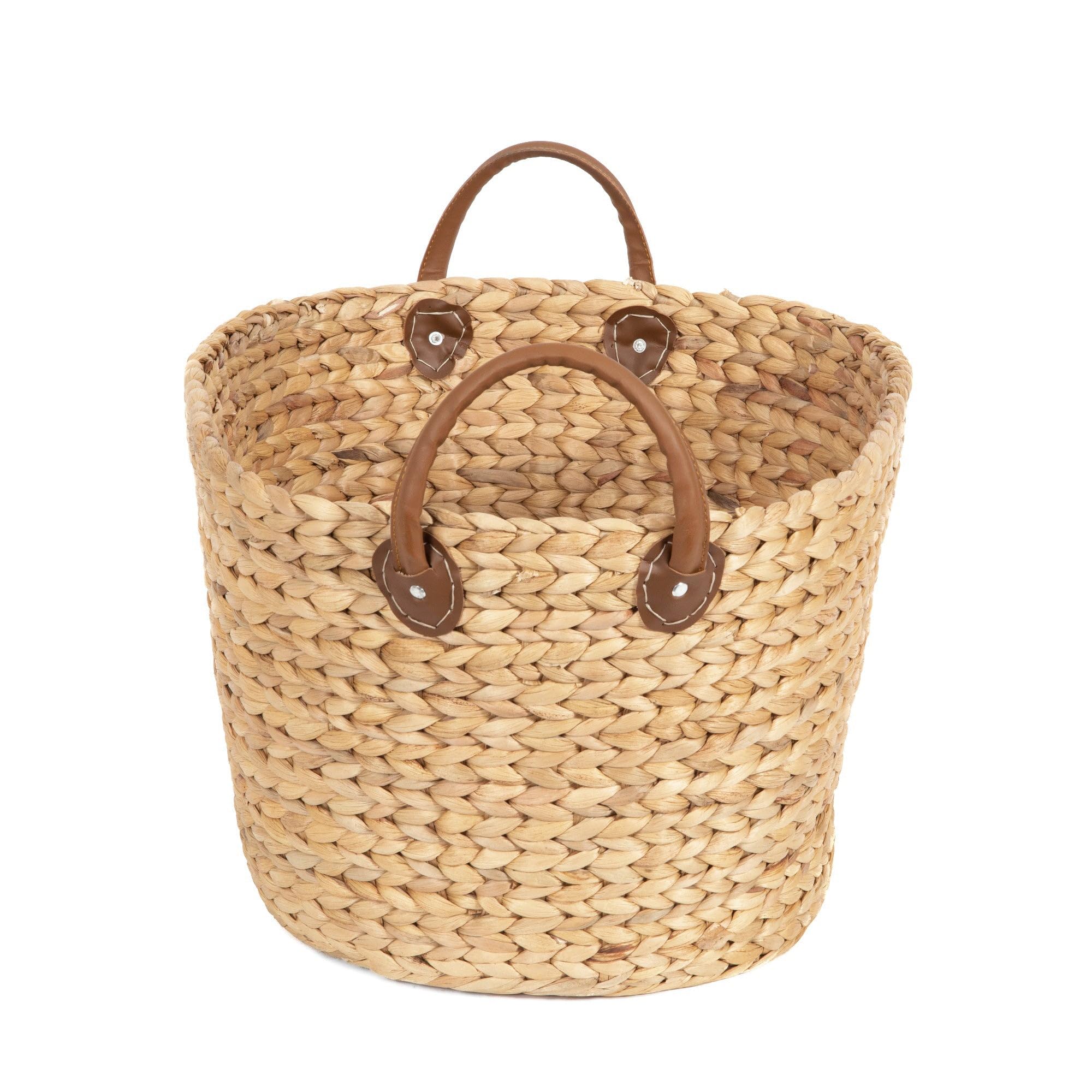 compactor-panier-linge-belize-jacinthe-d-eau-beige-60x45cm image 4