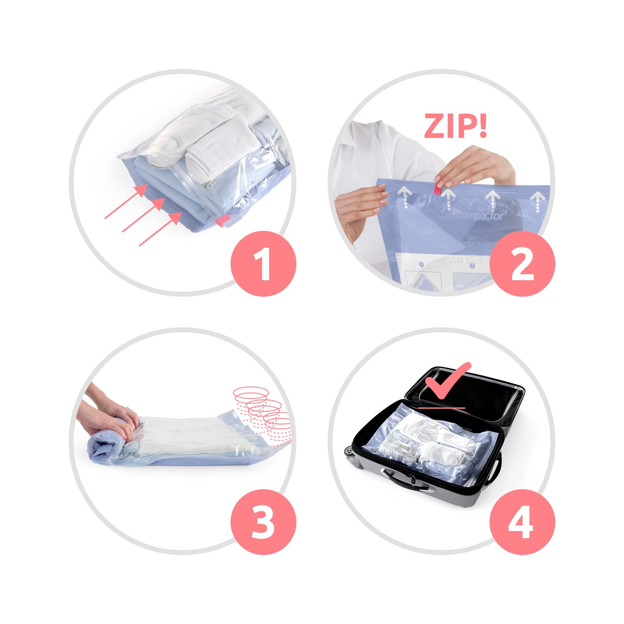 compactor-lot-de-6-sacs-voyage-sous-vide-roll-up-taille-m-45-x-65-cm-sans-pompe image 3