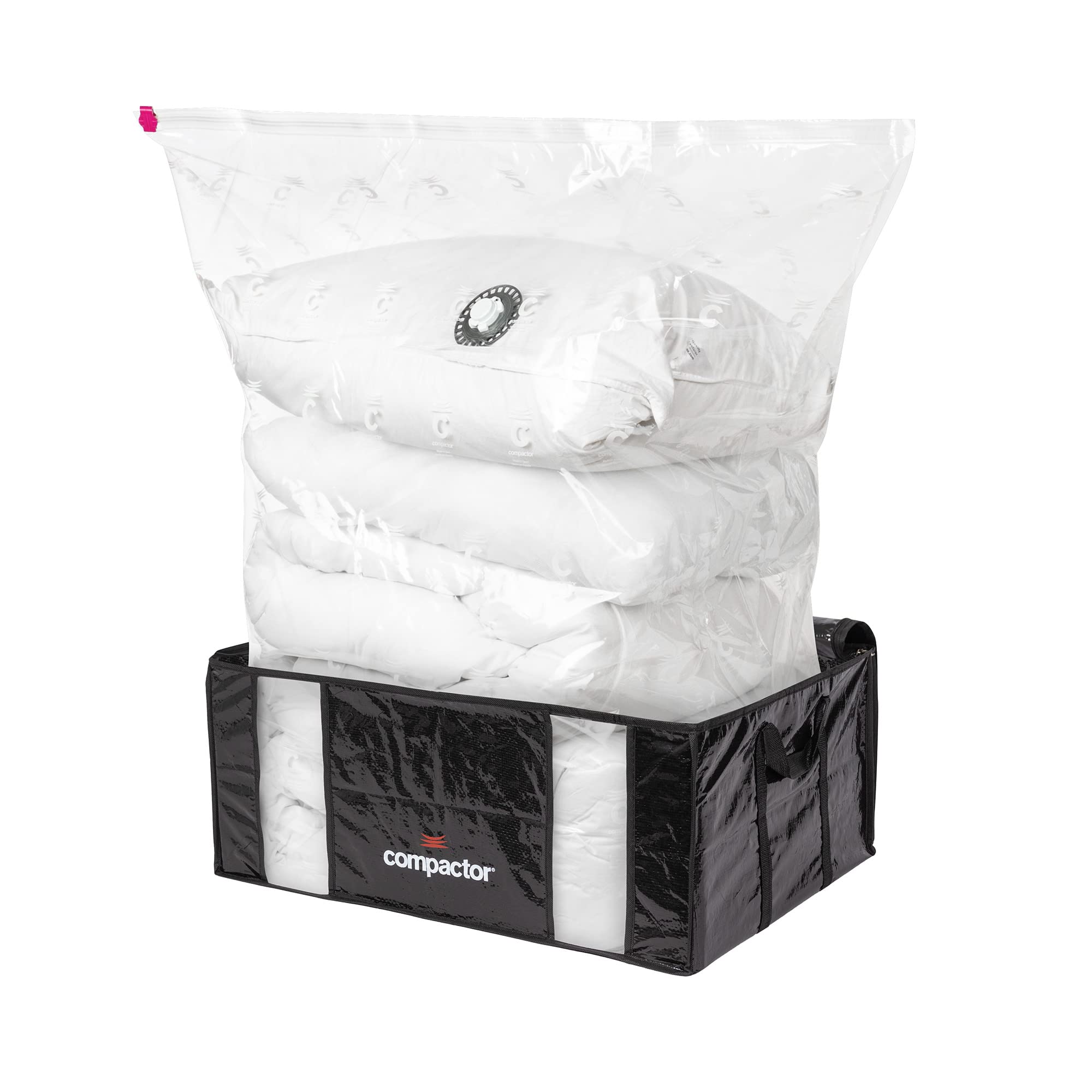 compactor-parisienne-housse-de-rangement-sous-vide-xxl-210-l-noire image 3