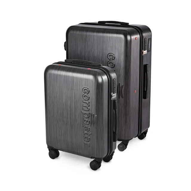 compactor-lot-2-valises-graphite-s-xl-avec-sac-sous-vide-ran10242-gris-fonc image 1
