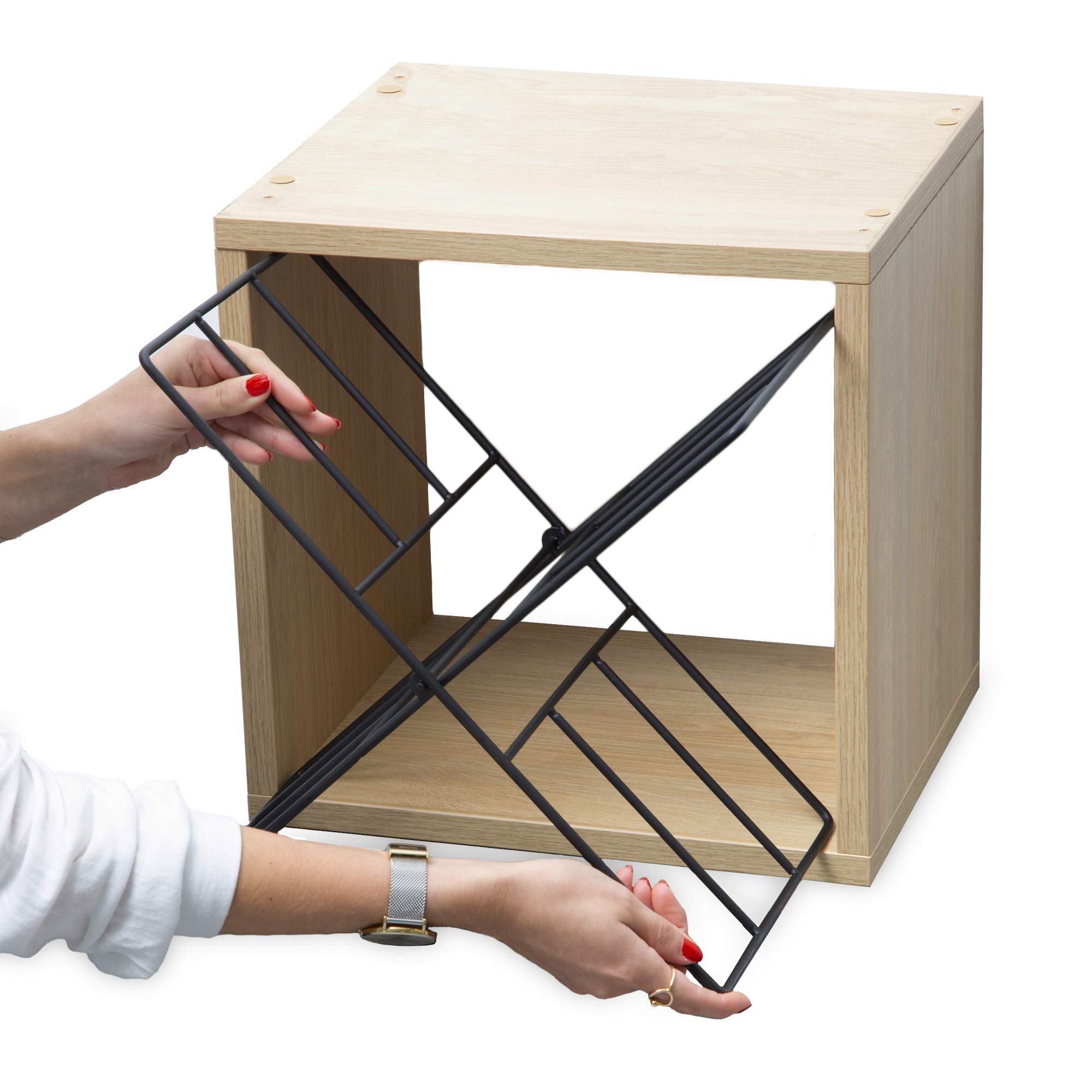 compactor-range-bouteilles-empilable-12-bouteilles-ch-ne-clair image 3