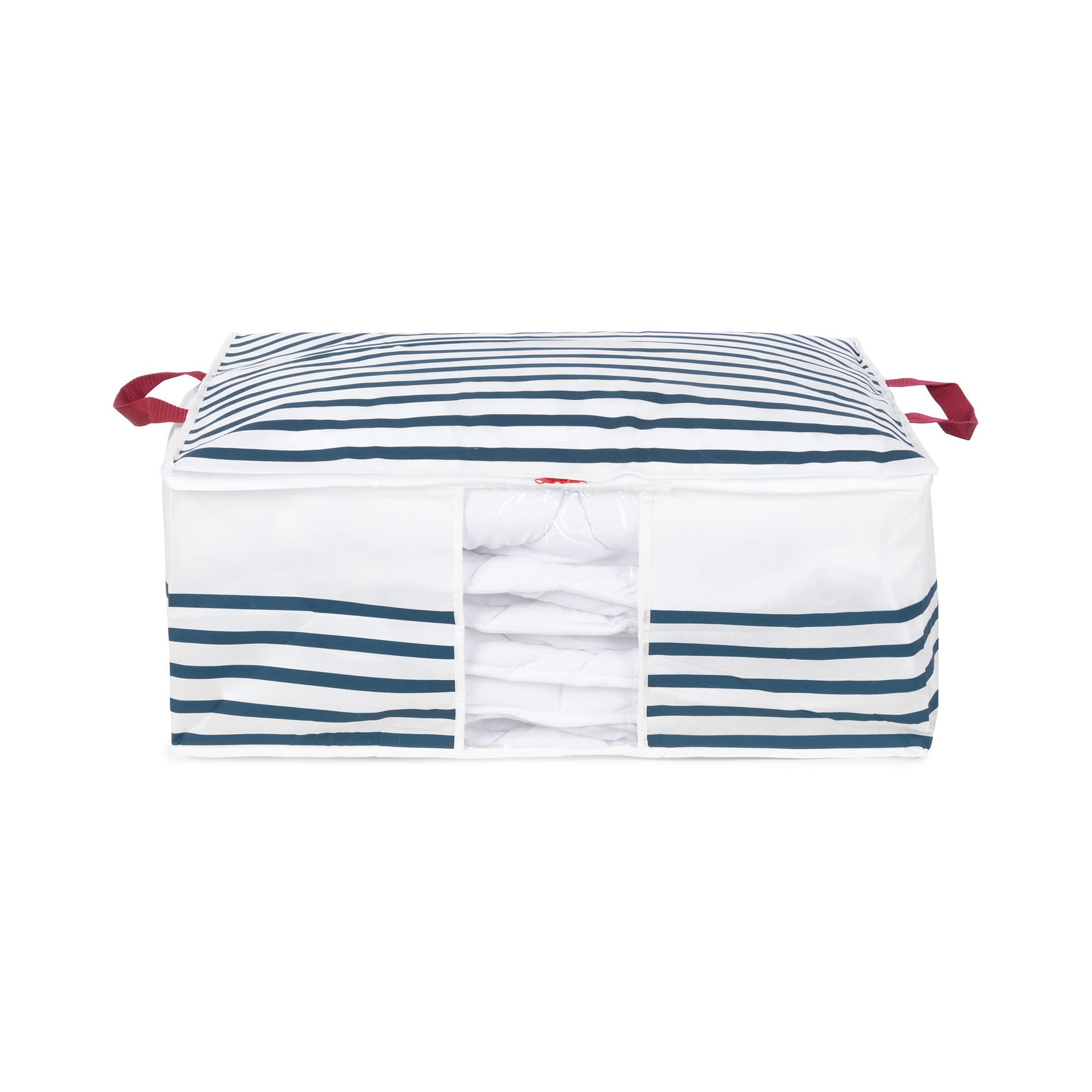 compactor-marini-re-lot-de-3-housses-de-rangement-couette-bleu-65x50xh27-cm image 7